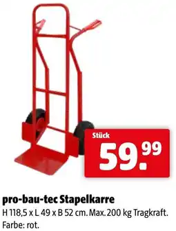 Der Grissemann pro-bau-tec Stapelkarre Angebot