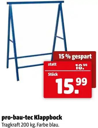 Der Grissemann pro-bau-tec Klappbock Angebot