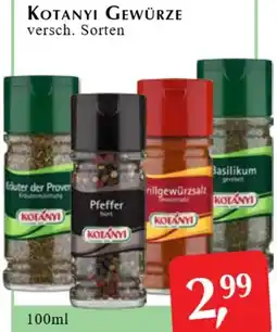 Winkler Markt Kotanyi gewürze Angebot