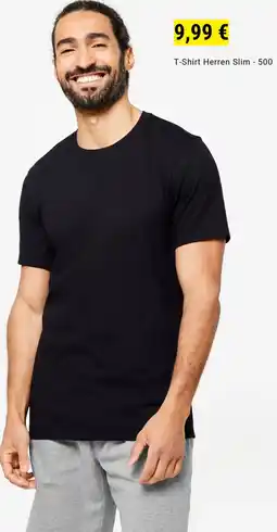 Decathlon T-Shirt Herren Slim Angebot