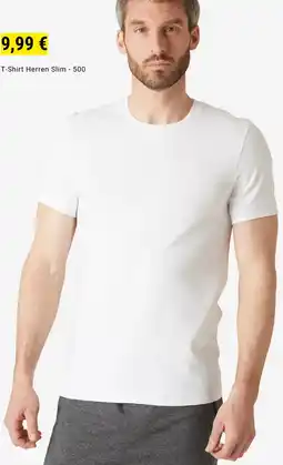 Decathlon T-Shirt Herren Slim Angebot