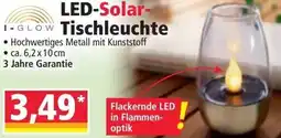 Norma LED-Solar- Tischleuchte Angebot