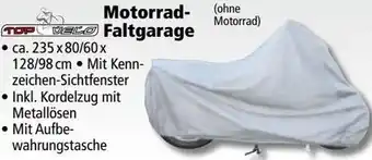 Norma Motorrad- Faltgarage Angebot