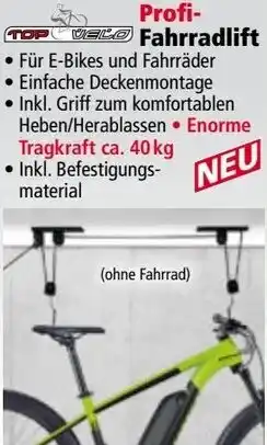 Norma Profi- Fahrradlift Angebot