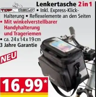 Norma Lenkertasche 2in1 Angebot