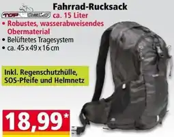 Norma Fahrrad-Rucksack Angebot