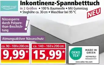 Norma Inkontinenz-Spannbetttuch Angebot