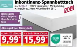 Norma Inkontinenz-Spannbetttuch Angebot