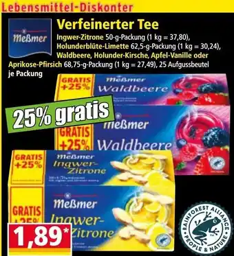 Norma Verfeinerter Tee Angebot