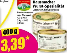 Norma Hausmacher Wurst-Spezialität Angebot