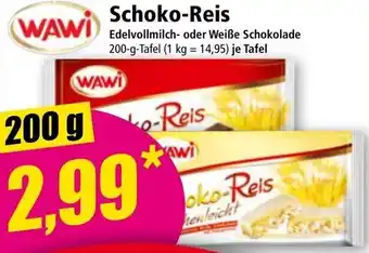 Norma Schoko-Reis Angebot