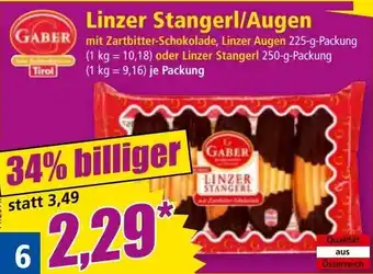 Norma Linzer Stangerl/Augen Angebot