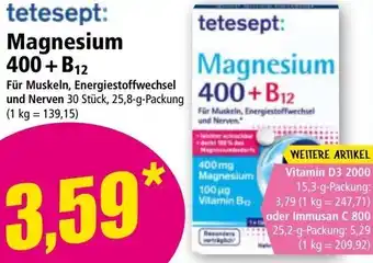 Norma Magnesium 400+B12 Angebot