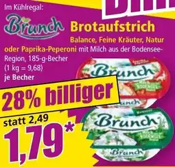 Norma Brotaufstrich Angebot