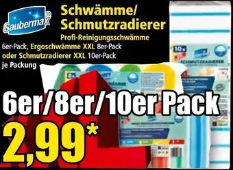 Norma Schwämme/ Schmutzradierer Angebot