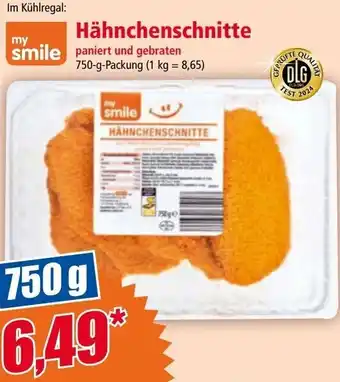 Norma Hähnchenschnitte Angebot