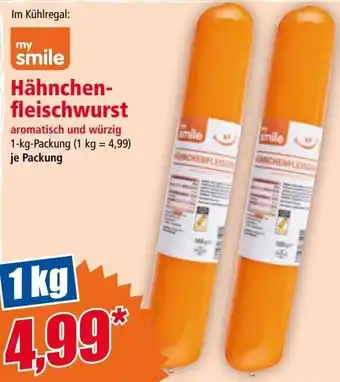 Norma Hähnchen- fleischwurst Angebot