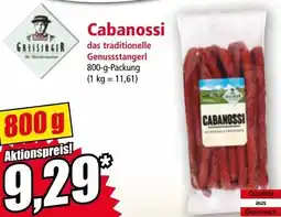 Norma Cabanossi Angebot