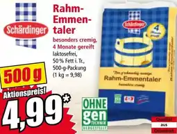 Norma Rahm- Emmen- taler Angebot