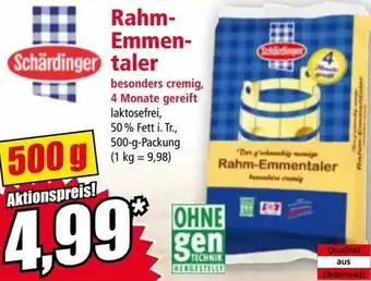 Norma Rahm- Emmen- taler Angebot