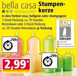 Norma Stumpen- kerze Angebot