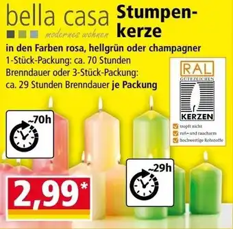 Norma Stumpen- kerze Angebot