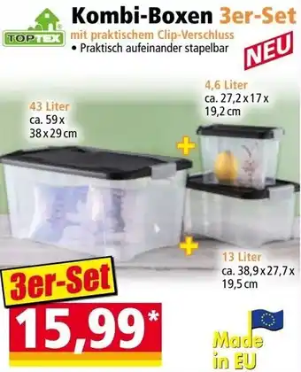 Norma Kombi-Boxen Angebot