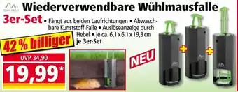 Norma Wiederverwendbare Wühlmausfalle Angebot