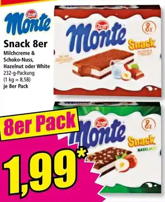 Norma Monte Snack Angebot