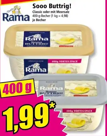 Norma Rama Sooo Buttrig Angebot