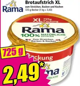 Norma Rama Brotaufstrich XL Angebot