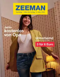 Zeeman Unterhemd Angebot