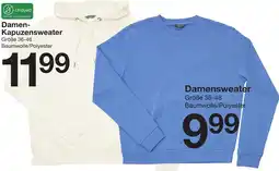 Zeeman Damen- Kapuzensweater Angebot