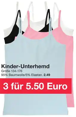 Zeeman Kinder-Unterhemd Angebot