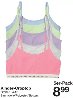 Zeeman Kinder-Croptop Angebot