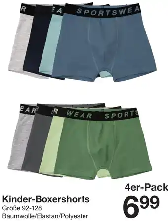 Zeeman Kinder-Boxershorts Angebot