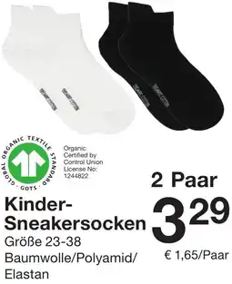 Zeeman Kinder- Sneakersocken Angebot