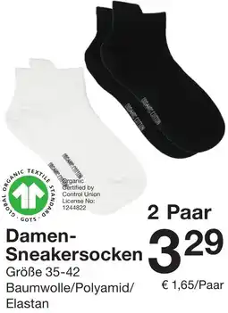 Zeeman Damen- Sneakersocken Angebot