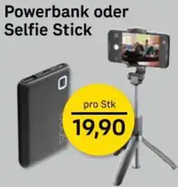 Post Powerbank oder Selfie Stick Angebot