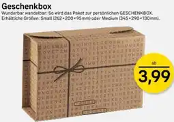 Post Geschenkbox Angebot