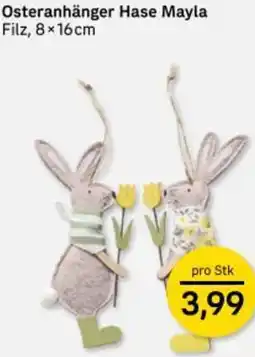 Post Osteranhänger Hase Mayla Angebot