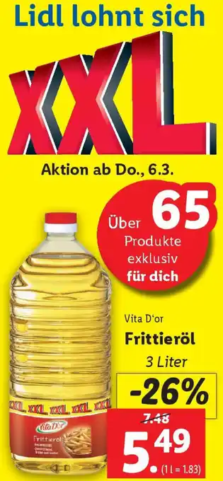 Lidl Frittierol Angebot