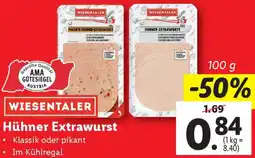 Lidl Hühner Extrawurst Angebot