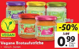 Lidl Vegane Brotaufstriche Angebot