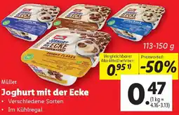 Lidl Joghurt mit der Ecke Angebot