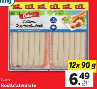 Lidl Rostbratwürste Angebot