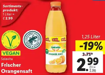 Lidl Frischer Orangensaft Angebot