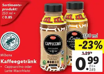 Lidl Kaffeegetränk Angebot