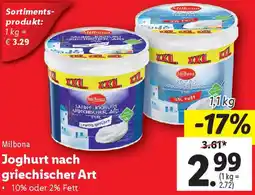 Lidl Joghurt nach griechischer Art Angebot