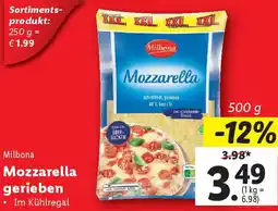 Lidl Mozzarella gerieben Angebot